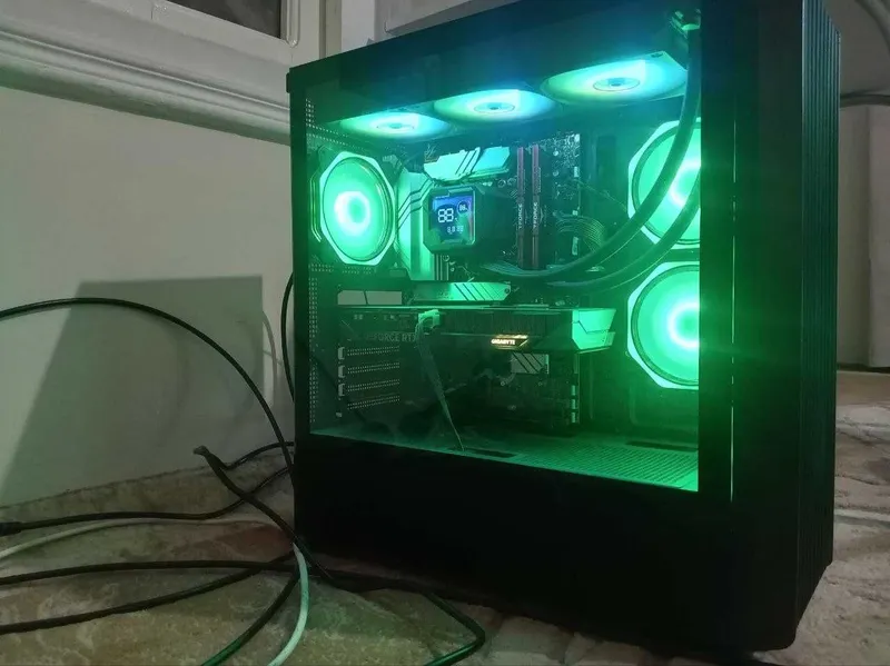 КУЧЛИ GAMING PC — ТЎЛИҚ КОМПЛЕКТ системник+монитор+клавиатура+мышка) — фото 2