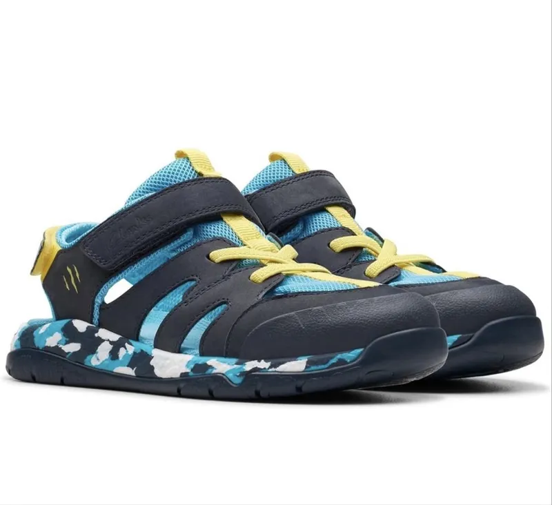 Clarks Сандалии Clarks Steggy Roar для мальчика 2в1 красовка 1 Clarks Сандалии Clarks Steggy Roar для мальчика 2в1 красовка 1
