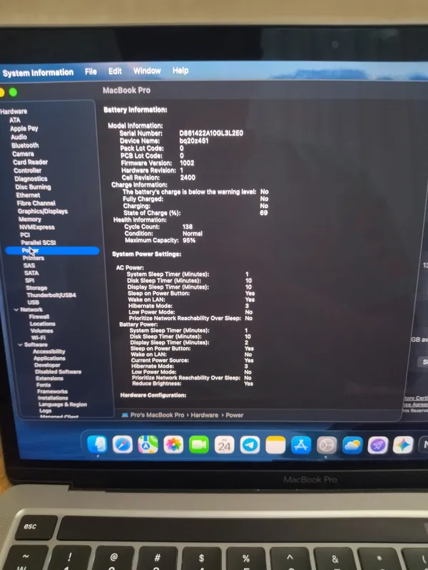 MacBook pro M1 8/256 95% 3 MacBook pro M1 8/256 95% 3