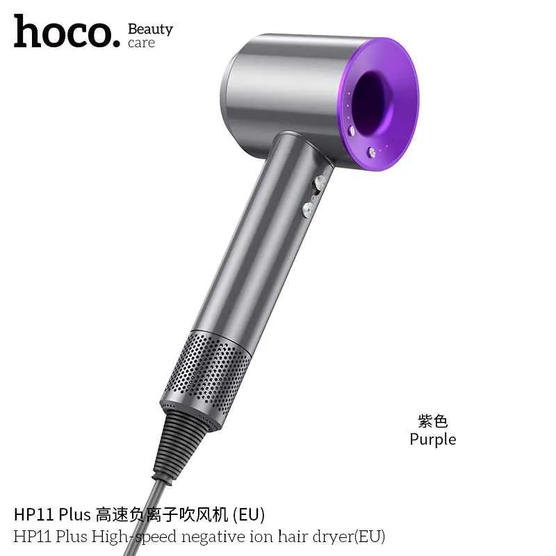 Hoco HP11 Plus Профессиональные Фен отрицательными ионами EN Dyson — фото 3
