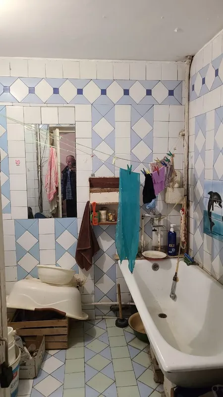 2 комнатная квартира 1 этаж ориентир базар куйлюк — фото 2