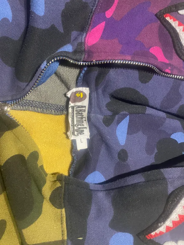 Зип худи bape — фото 1