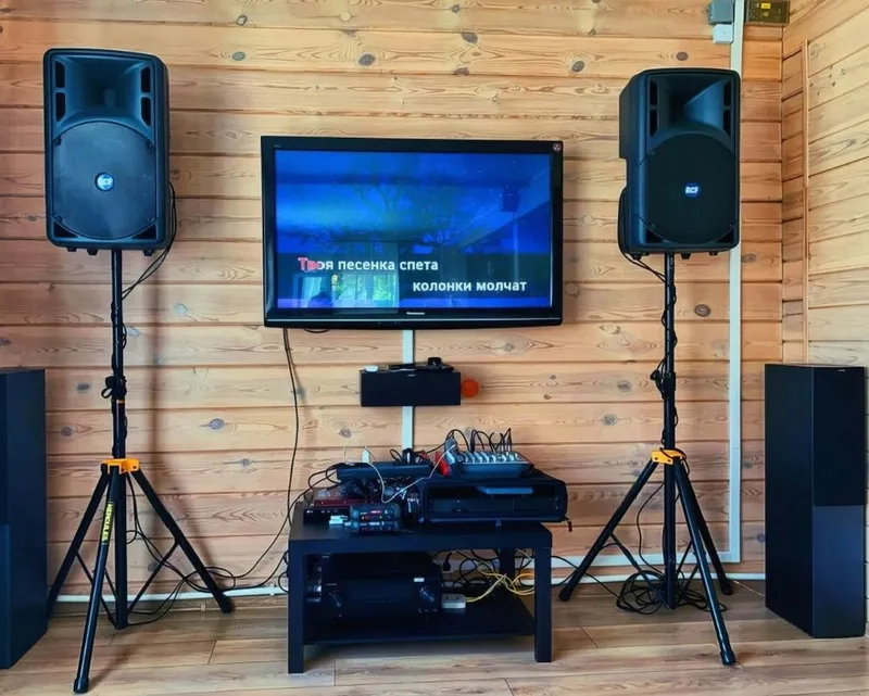 Barlar va kafelar uchun KARAOKE va APARATURA sozlash va o‘rnatish.