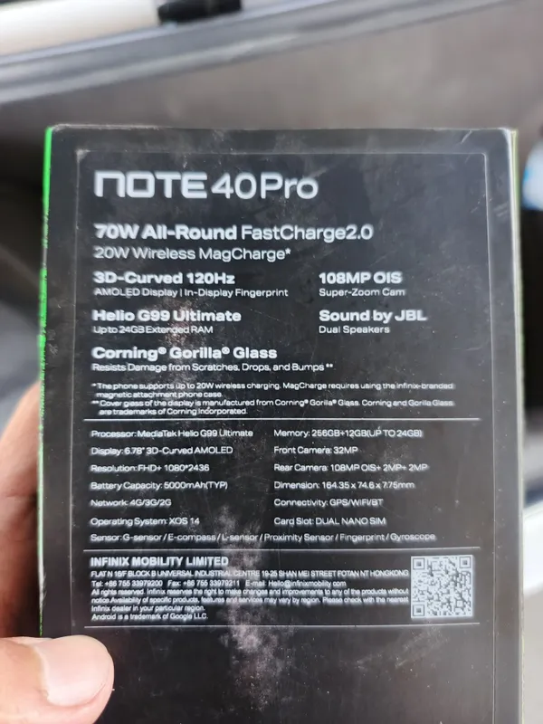 Infinix note 40 pro — фото 3