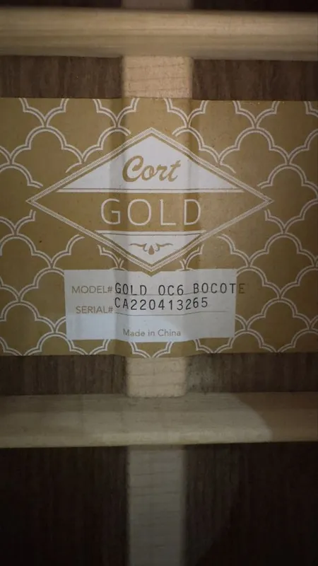 Акустическая гитара с подключением Cort Gold A6 — фото 1