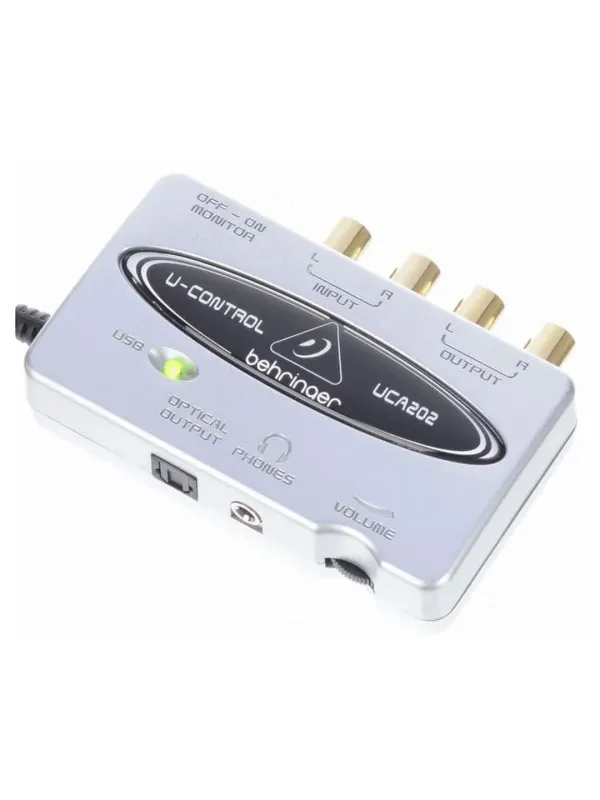 Behringer UCA202 audio interfeysi. Tovush kartasi. 6 Behringer UCA202 audio interfeysi. Tovush kartasi. 6