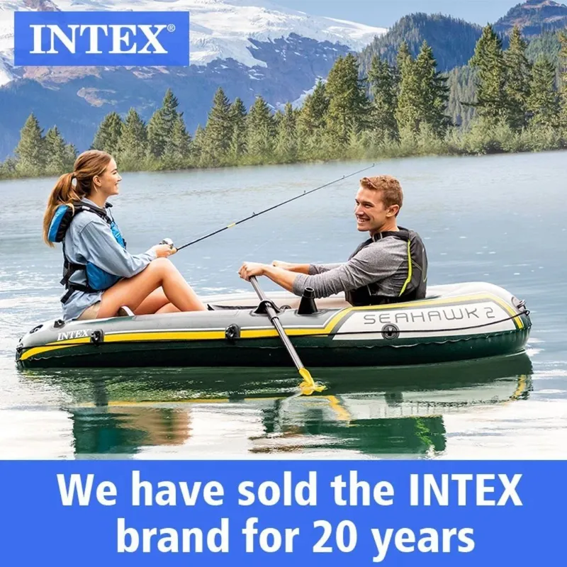 Аренда туристическая Надувная лодка Intex Seahawk 2 — идеальный выбор — фото 7
