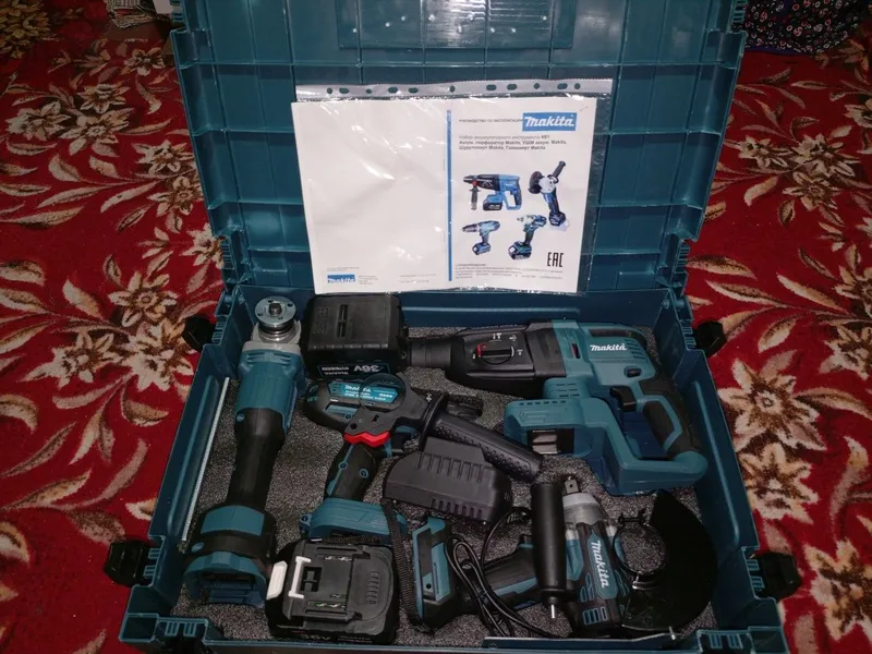 Набор электроинструментов Makita 4в1.Новый. — фото 1