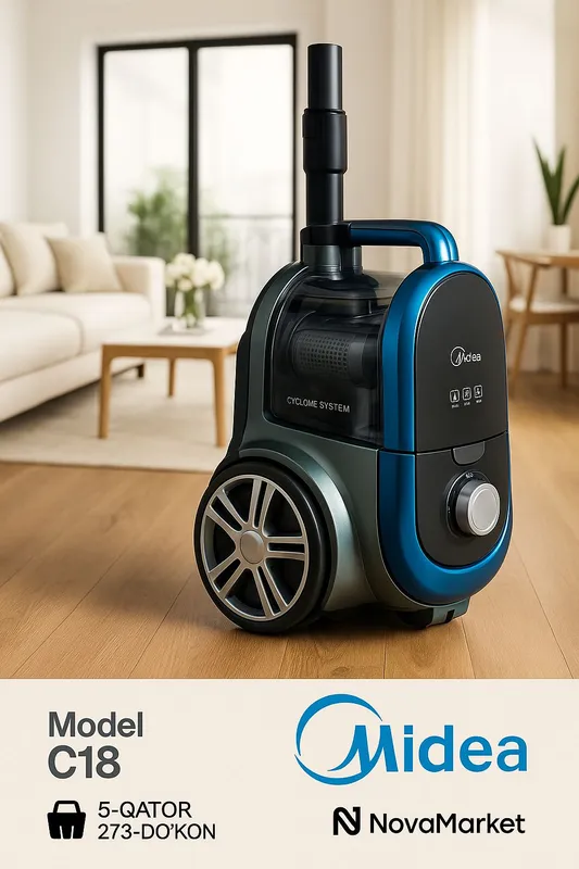 Пылесос Model C18 — Midea циклонный пылесос 5 Пылесос Model C18 — Midea циклонный пылесос 5