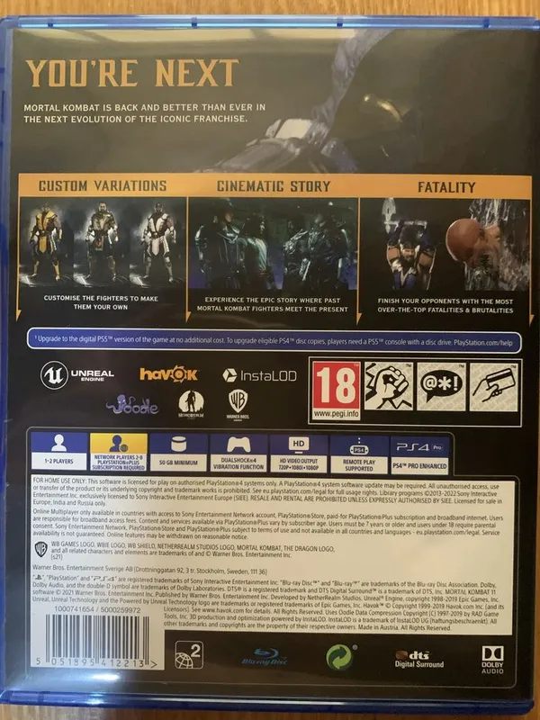 PS4/PS5 Mortal Kombat 11 — фото 1