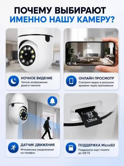 WiFi IP-камера iCSee 2