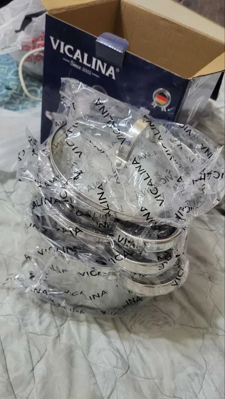 Набор кастрюли Vicalina 3 шт. 1,9 литра, 2,7l литра 3,6 литра 2 Набор кастрюли Vicalina 3 шт. 1,9 литра, 2,7l литра 3,6 литра 2