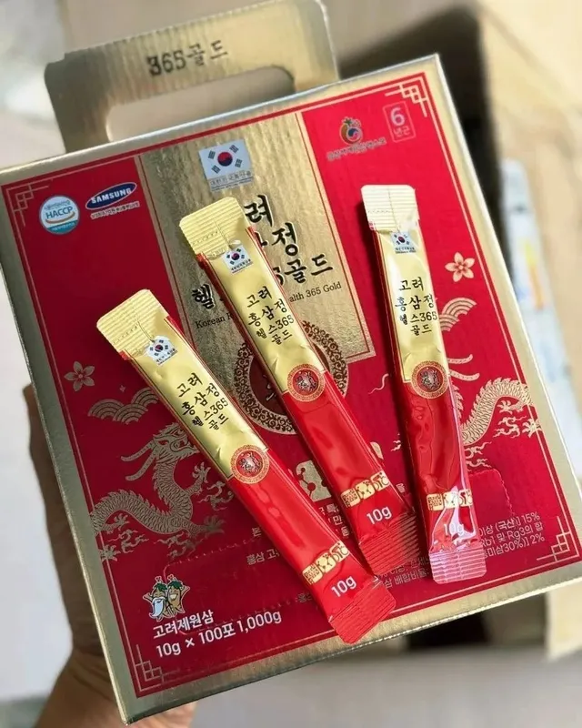 Koreya qizil jensheni (Korean Red Ginseng) ekstrakti – Health 365 Gold 6