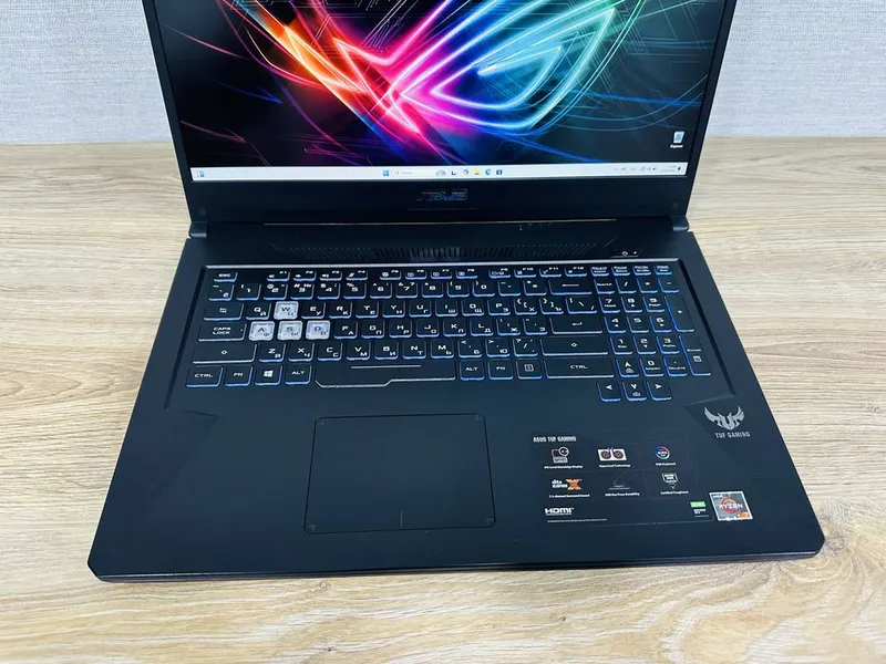 ASUS TUF GAMING Ryzen 7/16/512/GTX1650/17,3 Дисплей Идеал состояние 4 ASUS TUF GAMING Ryzen 7/16/512/GTX1650/17,3 Дисплей Идеал состояние 4