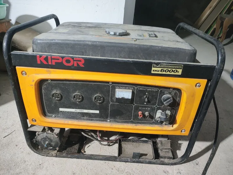 Генератор Kipor KNGE6000E (Газ / Бензин) 5 кВт 2 Генератор Kipor KNGE6000E (Газ / Бензин) 5 кВт 2