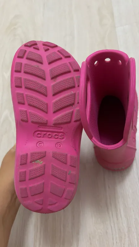 Crocs резиновые сапоги — фото 1