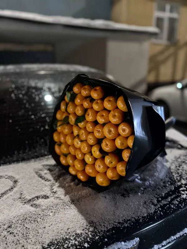 Mandarin buket babchka buket Yaqinlaringizni noodatiy — фото 1