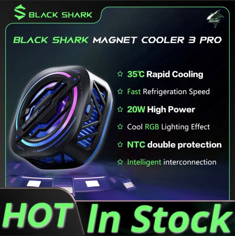 Кулер 20 Вт Magsafe Black Shark FunCooler 3 Pro 4 Кулер 20 Вт Magsafe Black Shark FunCooler 3 Pro 4