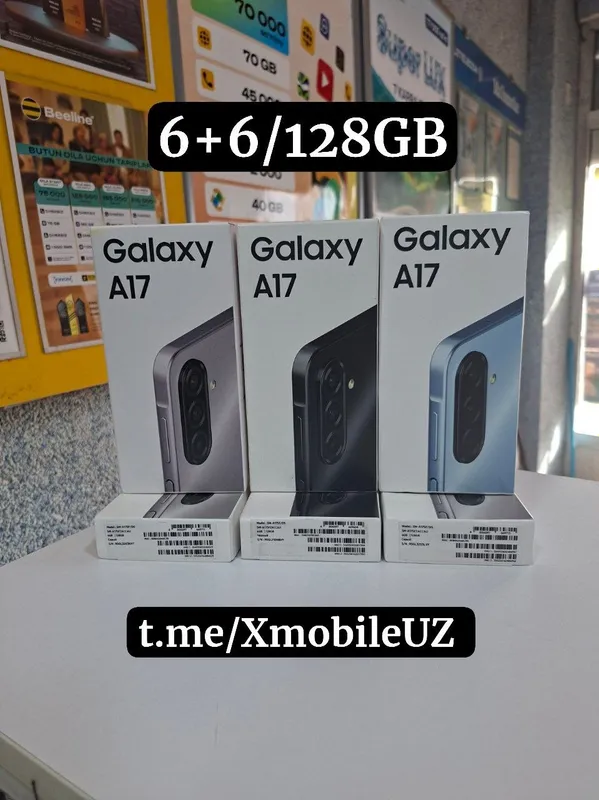 Samsung A17 6+6/128GB
