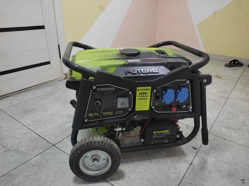 Benzin generator sotiladi / Generator бензиновый POTERE — фото 3