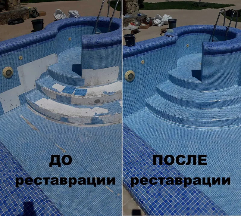 Строительство бассейнов / Реставрация / Обслуживание Недорого — фото 1