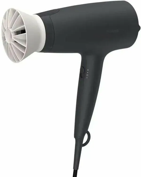 Фен Philips BHD302/30 1600Вт, черный пластик, защита от перегрева — фото 1