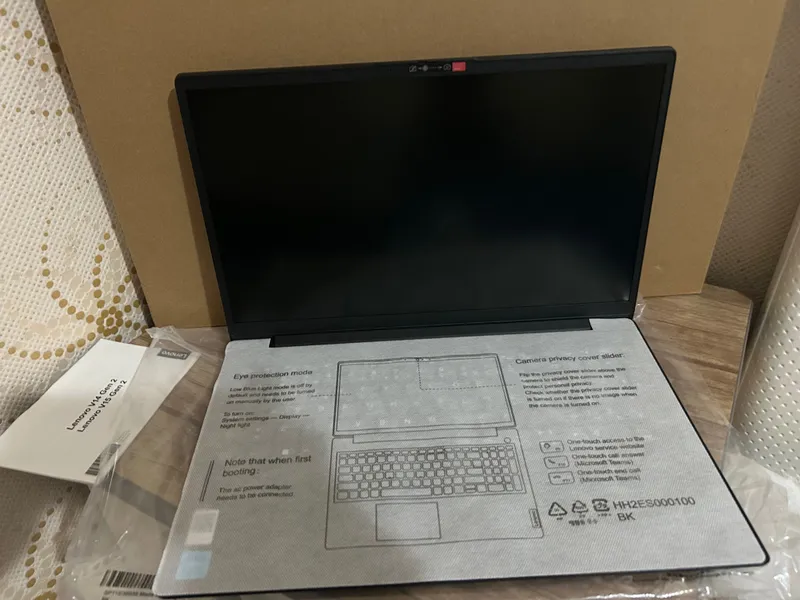 Ноутбук LENOVO V15 G2 IJL CELERON N4500 8GB 256GB 15,6 FHD BLACK — фото 1