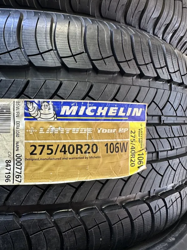 Michelin Latitude 275/40 R20 — 2 новые + 2 б/у, это цена за комплект — фото 1 Michelin Latitude 275/40 R20 — 2 новые + 2 б/у, это цена за комплект — фото 1