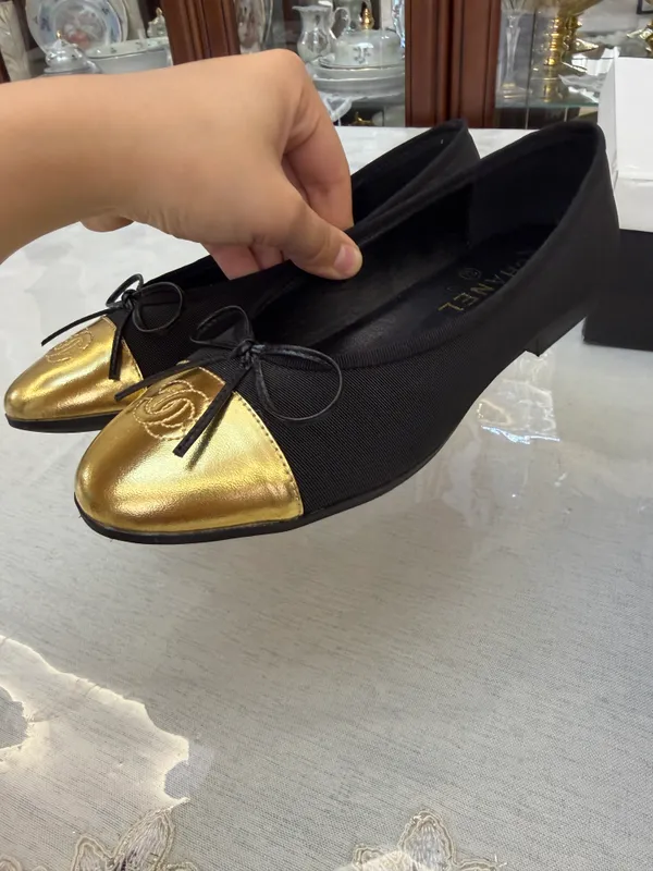 балетки Chanel  одевала 1раза 38размер  цена 250 с — фото 2