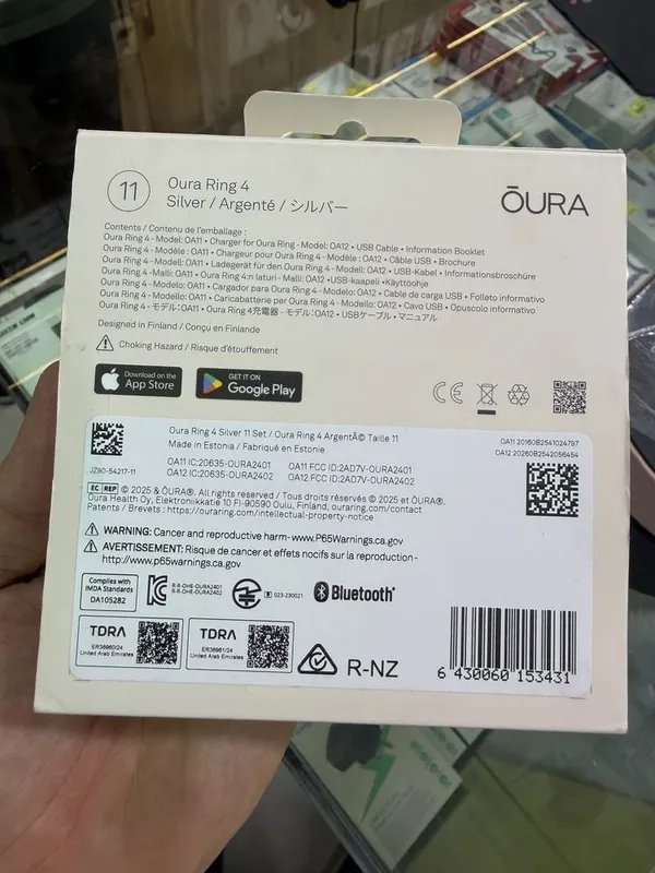 Oura ring 4 Silver 2