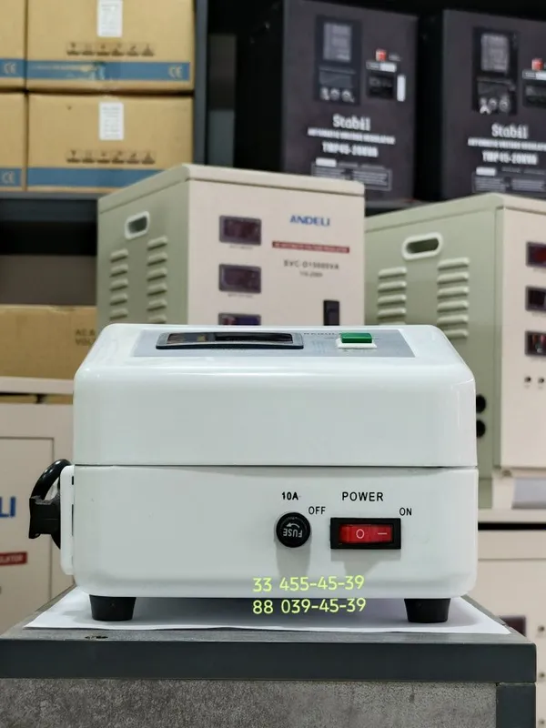 Стабилизатор 2-kva ANDELI Latorli Stabilizator Eng Arzon Optom Narxda — фото 4