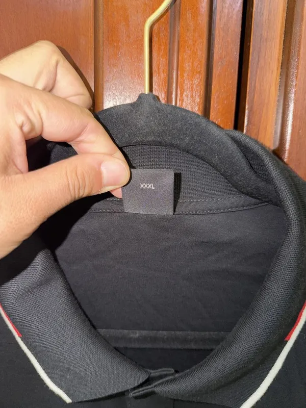 Hugo Boss Polo Original XXXL Қора, Оригинал, Янги, Италиядан, Босс — фото 3