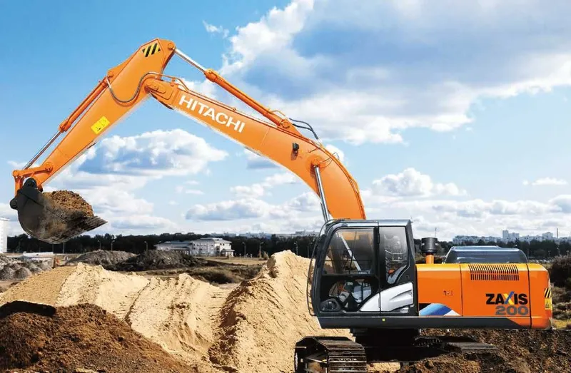 Гусеничный экскаватор HITACHI ZX200-5A ковш 1 м3