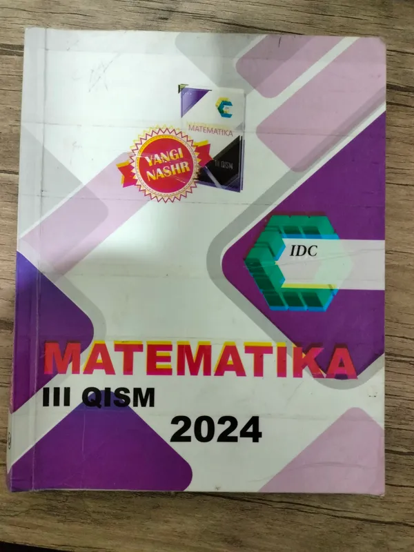 IDC Matematika 3-qism 1 IDC Matematika 3-qism 1