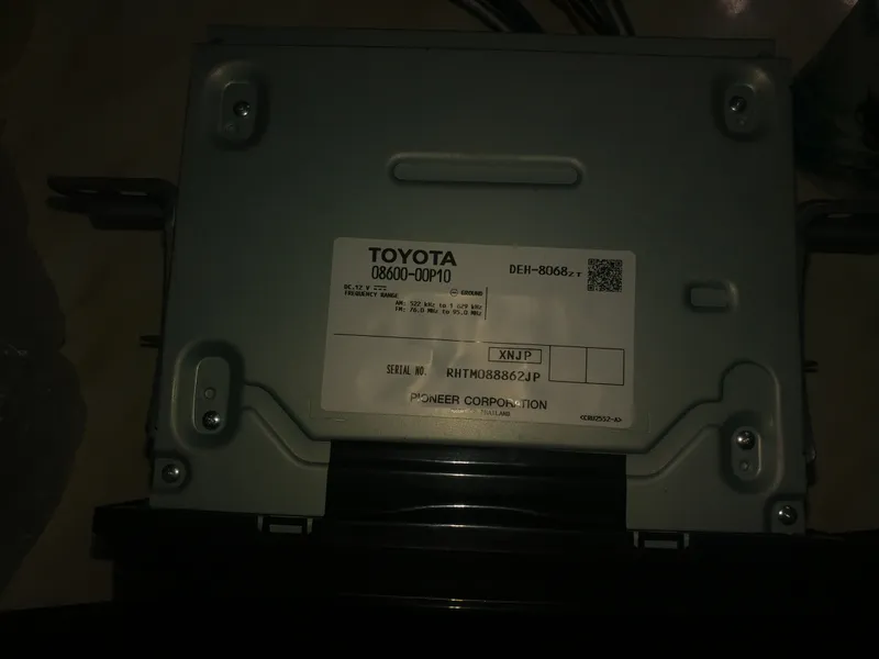 Toyota DEH 8068 ZT 4 Toyota DEH 8068 ZT 4
