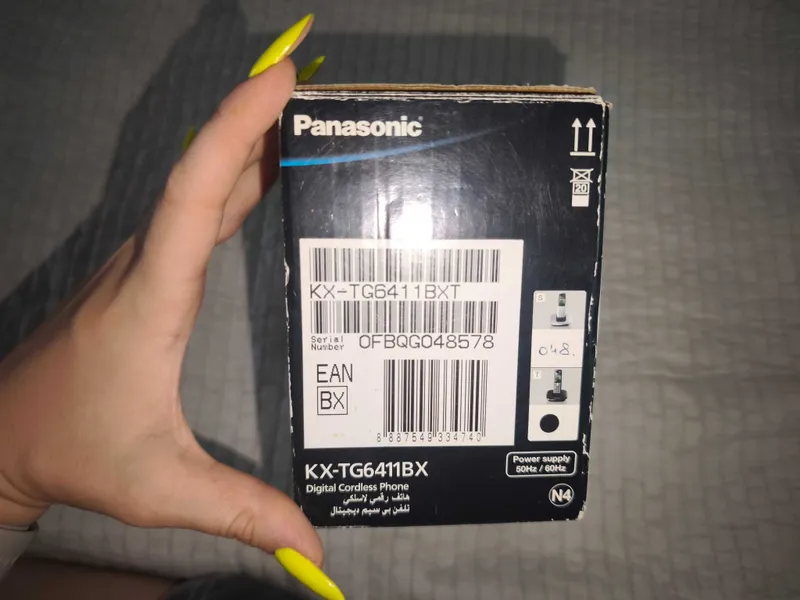 Домашний радиотелефон Panasonic KX-TG6411BX 2