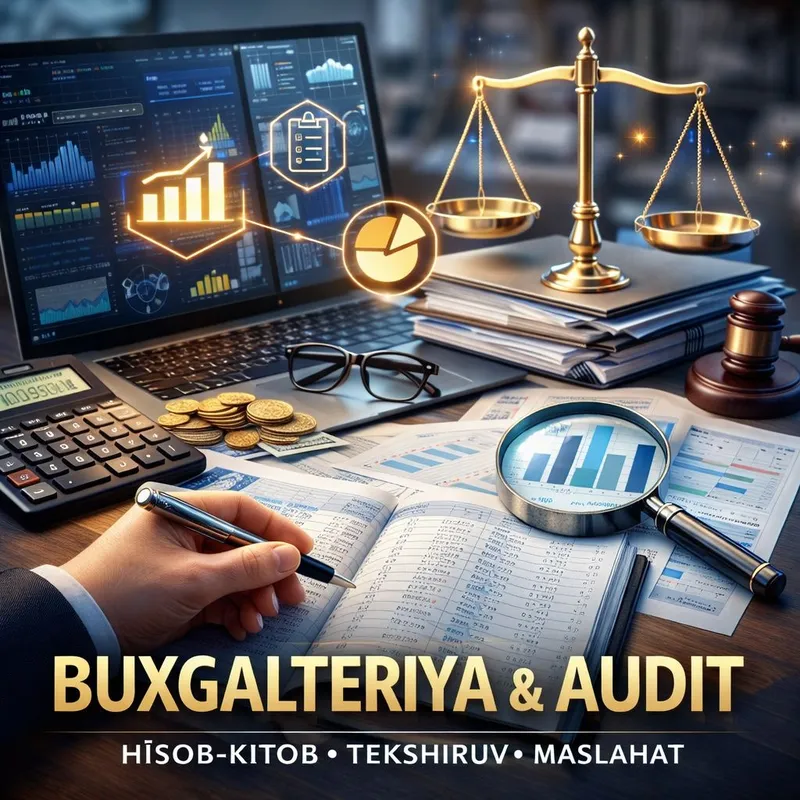 Buxgalteriya va soliq hisobotlari – ishonchli xizmat