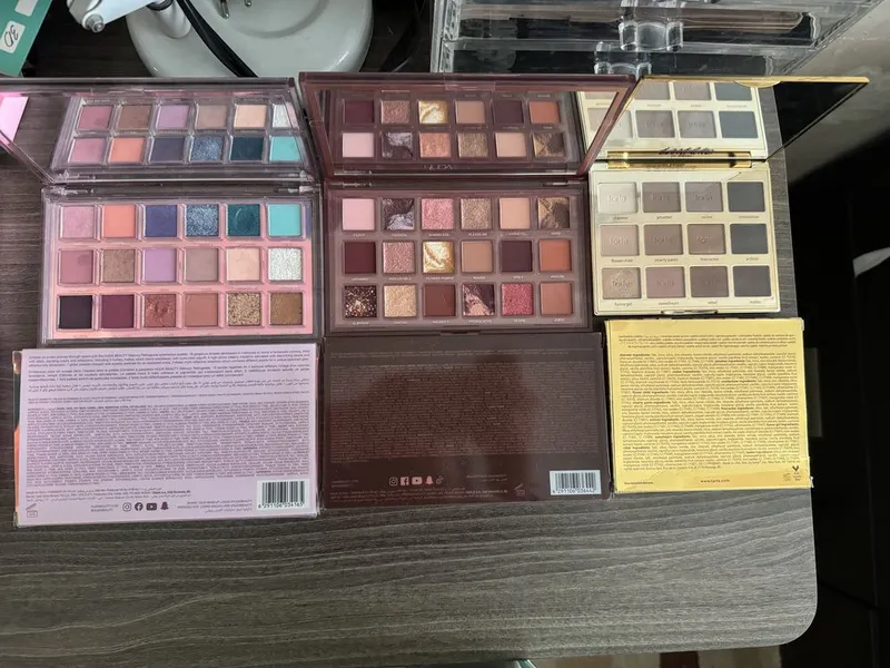 Палетки теней оригинал Huba beauty Anastasia Beverly Hills Tarte
