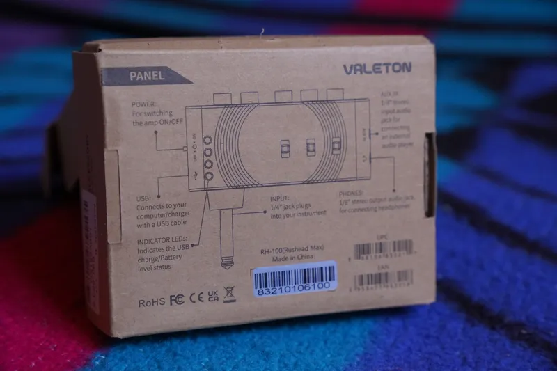 Valeton Rushead Max — гитарный мини-усилитель — фото 3
