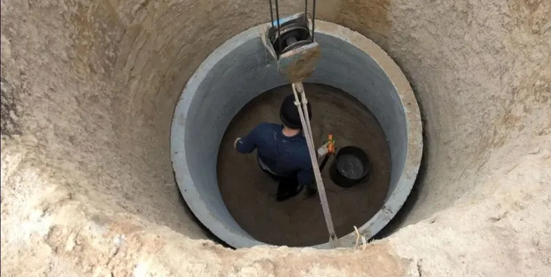 Quduq qazish qozamiz kolsa kolodes kanalizatsiya