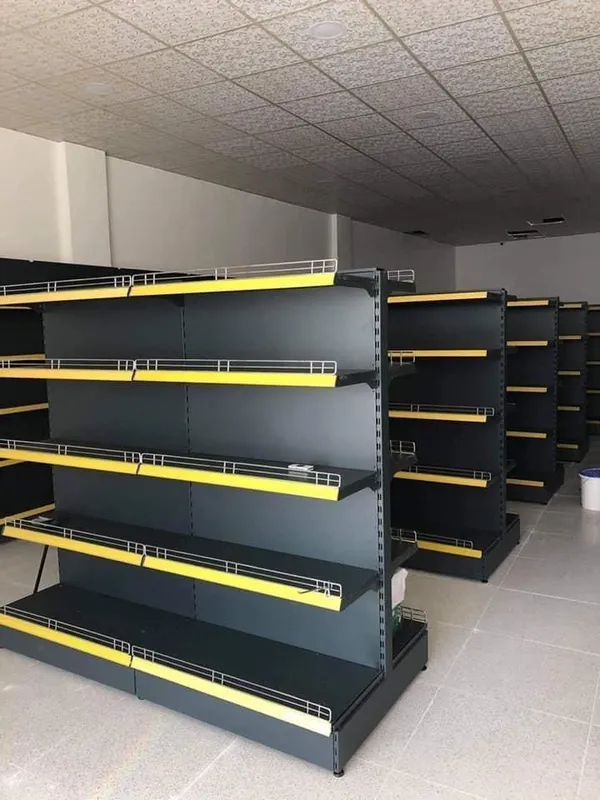 Маркет Озик Овкат Доконлар учур темир полкалар ва темир стеллажлар — фото 2