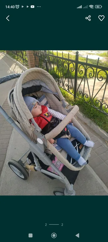 Детская коляска — фото 1