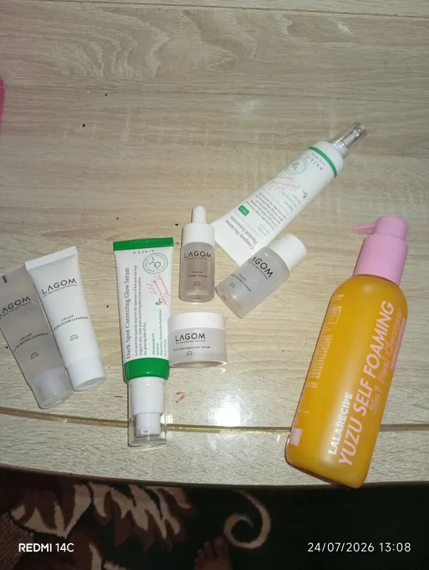 Axis-y (сыворотка, SPF), пенка Lalarecipe, набор Lagom 1 Axis-y (сыворотка, SPF), пенка Lalarecipe, набор Lagom 1