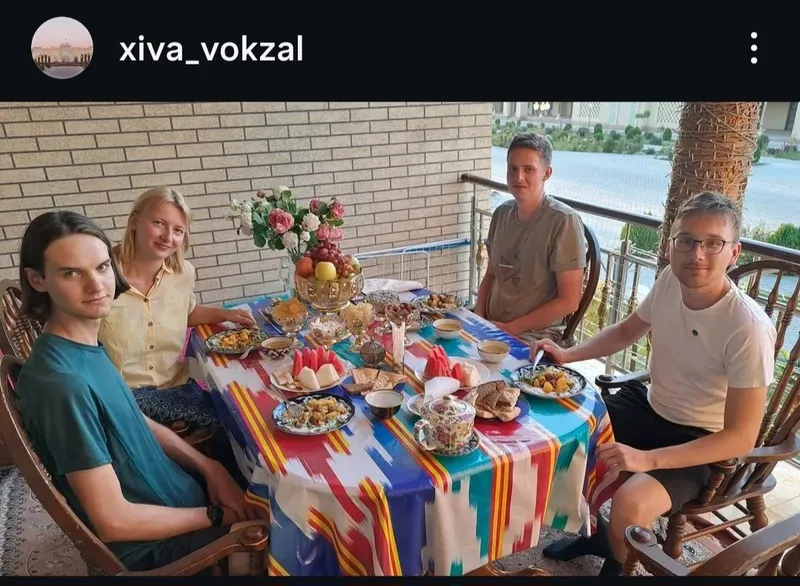 ХИВА. ВАГЗАЛ ОЛДИДА ГАСТЕНИЦА арентир софра ресторан — фото 7
