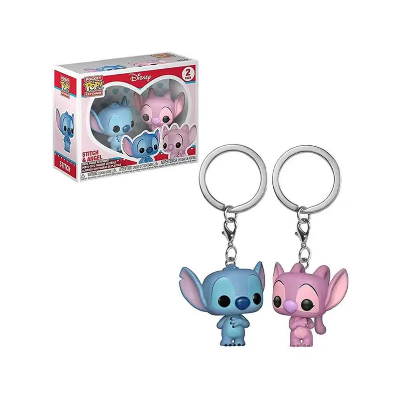 Funko Pocket Disney парные брелки / Стич — фото 1 Funko Pocket Disney парные брелки / Стич — фото 1