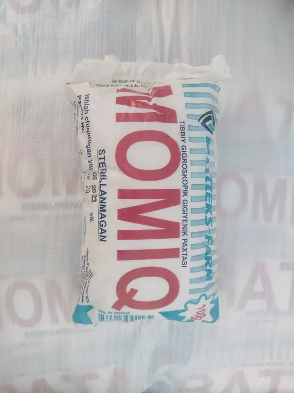 Paxta 100gr baxtteks 1 Paxta 100gr baxtteks 1