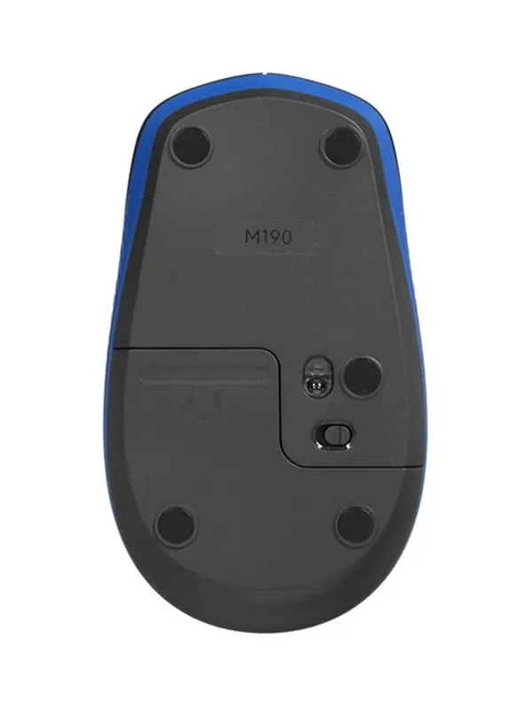 Мышь Logitech M190, беспроводная, оптическая, 1000 dpi, синий — фото 6