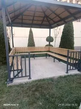 . Скамейка металлические т 5 2