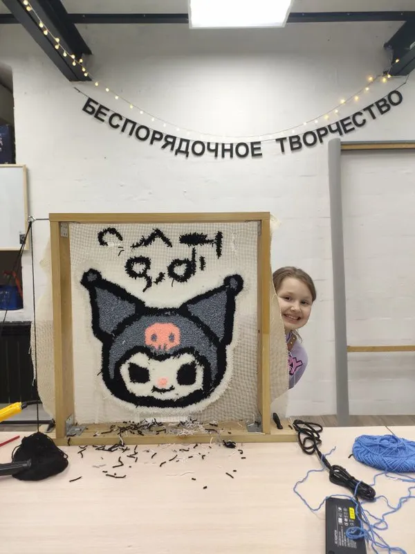Тафтинговый станок для ткачества ковров 5 Тафтинговый станок для ткачества ковров 5