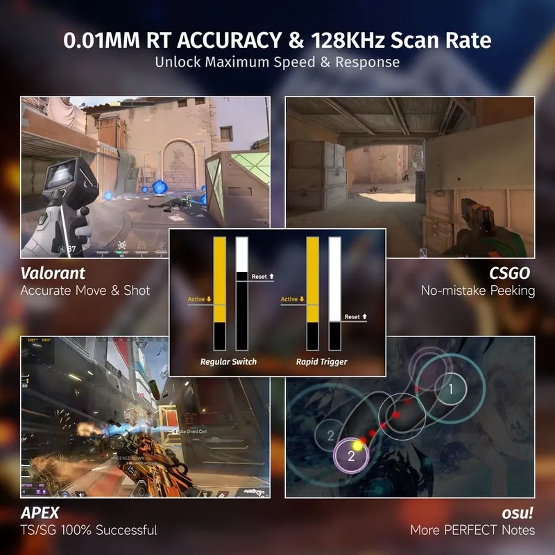 NEW Attack shark X68 HE Magnetic — фото 2